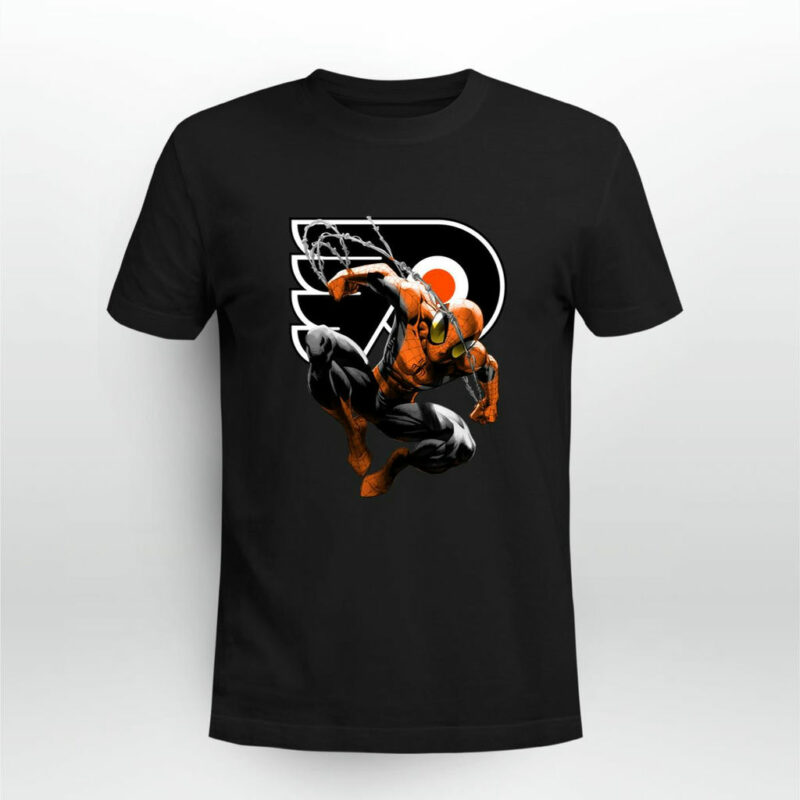 Spiderman Philadelphia Flyers 0 T Shirt