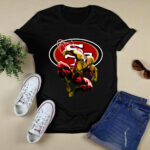 Spiderman San Francisco 49ers 2 T Shirt