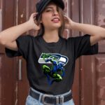 Spiderman Seattle Seahawks 0 T Shirt