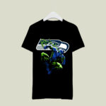 Spiderman Seattle Seahawks 3 T Shirt