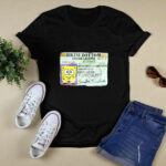 Spongebob Squarepants Driver is License 4 T Shirt