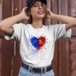 St Louis Blues St Louis Cardinals Heart Logo 2 T Shirt