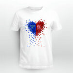 St Louis Blues St Louis Cardinals Heart Logo 4 T Shirt