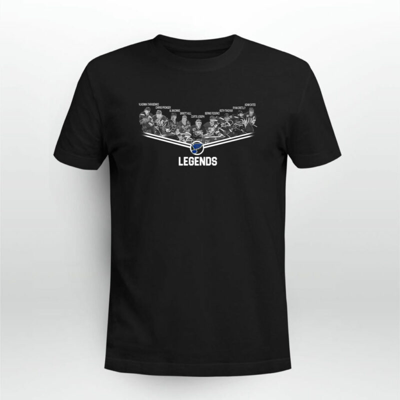 St Louis Blues Players Legends Signature 0 T Shirt