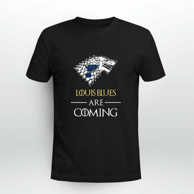 St Louis Blues Stark House Are Coming Funny Game Of Thrones 0 T Shirt