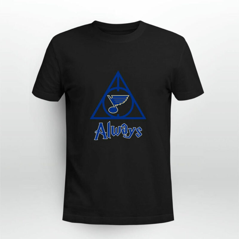 St Louis Bluesalways Harry Potter Deathly Hallows 0 T Shirt