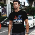 St Louis Cadinals St Louis Blues St Louis City Of Champion 1 T Shirt
