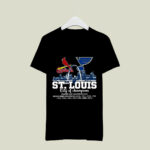 St Louis Cadinals St Louis Blues St Louis City Of Champion 4 T Shirt