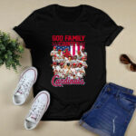St Louis Cardinals God Family Country Cardinals Signatures 2 T Shirt