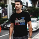 St Louis Skyline St Louis Cardinals vs St Louis Blues 1 T Shirt