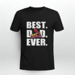 St Louis cardinals best dad ever happy fathers day logo 4 T Shirt