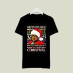 Stanley Hudson Just Give Me Plain Baby Jesus Lyn In A Manger Christmas Ugly 3 T Shirt