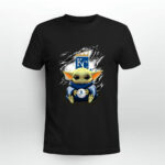 Star Wars Baby Yoda Blood Inside Kansas City Royals 2 T Shirt