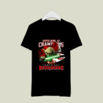 Star Wars Master Yoda Super Bowl LV Champions Tampa Bay Buccaneers 3 T Shirt
