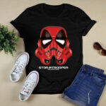 Star Wars Stormtrooper Face Paint Deadpool 2 T Shirt