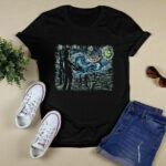 Starry Night Star Wars 4 T Shirt