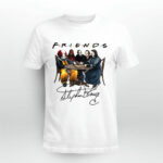 Stephen King Horror Character Friends Signature 4 T Shirt