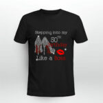 Stepping Into My 50Th Birthday Like A Boss 3 T Shirt
