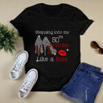 Stepping Into My 50Th Birthday Like A Boss 4 T Shirt