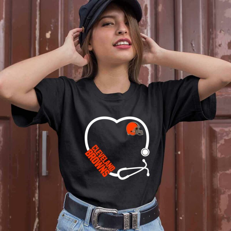 Stethoscope Cleveland Browns 0 T Shirt