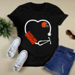 Stethoscope Cleveland Browns 2 T Shirt
