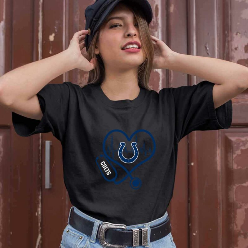 Stethoscope Heart Indianapolis Colts 0 T Shirt