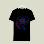 Stethoscope Heart New York Giants 3 T Shirt