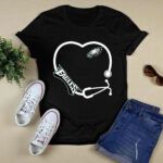 Stethoscope Philadelphia Eagles 4 T Shirt