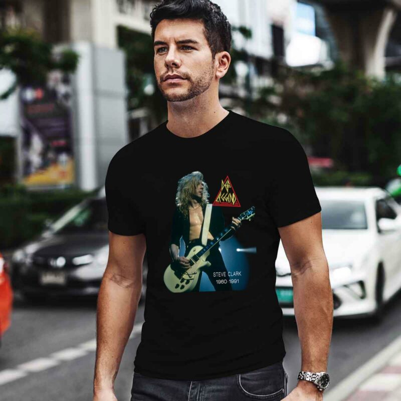 Steve Clark Def Leppard Guitarist Legend 0 T Shirt