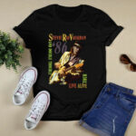 Stevie Ray Vaughan Double Trouble Live Alive Tour 1986 Vintage 4 T Shirt