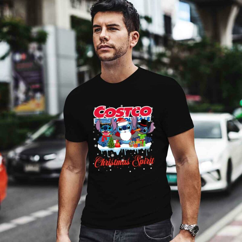 Stitch Costco Wholesale Christmas Spirit For Christmas 0 T Shirt