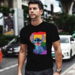 Stitch LGBT Pride 0 T Shirt 1
