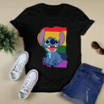 Stitch LGBT Pride 3 T Shirt 1
