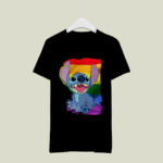 Stitch LGBT Pride 3 T Shirt