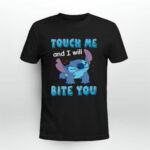 Stitch Touch Me And I Will Bite You 3 T Shirt