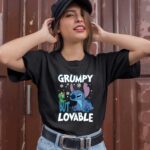 Stitch With His Toy Grumpy But Lovable 1 T Shirt