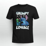Stitch With His Toy Grumpy But Lovable 3 T Shirt