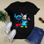 Stitch and Mickey Mouse friends 4 T Shirt