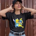 Stitch and Pikachu are best friends 1 T Shirt