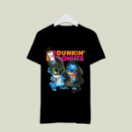 Stitch and Toothless Hug Dunkin Dont 3 T Shirt