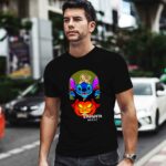 Stitch hug Pumpkin Panera Bread logo Halloween 0 T Shirt