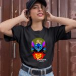 Stitch hug Pumpkin Panera Bread logo Halloween 1 T Shirt