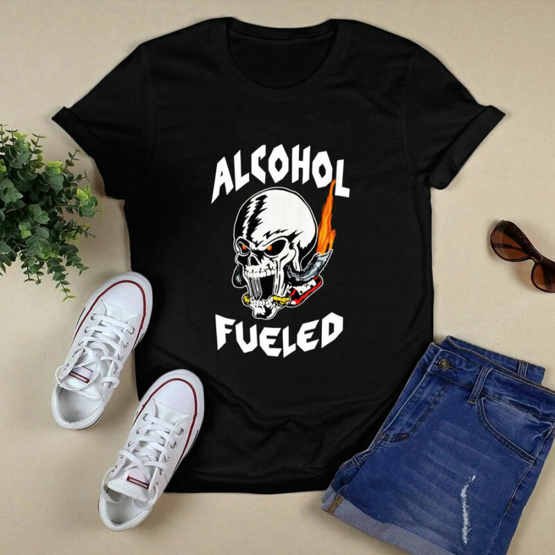 Stone Cold Steve Austin Alcohol Fueled Front 4 T Shirt