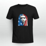 Storm Trooper Star War wearing US flag 4th of july 2 T Shirt