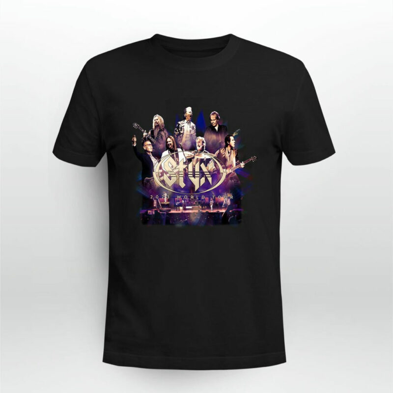 Styx Tour 2023 Front 4 T Shirt