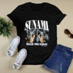 Sunami Weak Die First Vintage 3 T Shirt