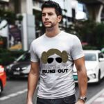 Suns Out Buns Out Princess Leia Star Wars 2 T Shirt