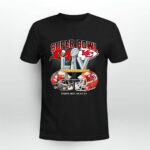 Super Bowl Tampa Bay Buccaneers vs Kansas City Chiefs LV 55 3 T Shirt