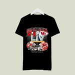 Super Bowl Tampa Bay Buccaneers vs Kansas City Chiefs LV 55 4 T Shirt