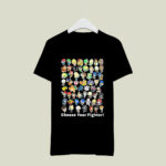 Super smash bros ultimate all character choose your fighter 4 T Shirt